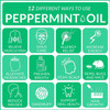 artnaturals 100% Pure Peppermint Essential Oil (.5 Fl Oz / 15ml) - Premium Therapeutic Grade Mentha Peperita - Fresh Mint for Hair Growth and Skin - Repel Mice and Spiders - Natural Rodent Repellent