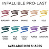 L'Oreal Paris Makeup Infallible Pro-Last Pencil Eyeliner, Waterproof and Smudge-Resistant, Glides on Easily to Create any Look, Grey, 0.042 oz.