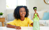Mattel Disney Princess Dolls, Tiana Posable Fashion Doll with Sparkling Clothing and Accessories, Disney Movie Toys