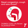 Tylenol Cold + Flu Severe Medicine Caplets for Fever, Pain, Cough & Congestion, 24 ct.