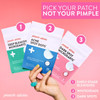 Peach Slices | Acne Spot Dots | Hydrocolloid Acne Patches | For Zits, Blemishes, & Breakouts | Vegan | Cruelty-Free | Pimple Patches | Facial Skin Care Products | 3 Sizes (7mm, 10mm, & 12mm) | 30 Ct