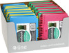 C-Line Spiral Bound Index Card Notebook with Tabs, Includes 60 Ruled 3 x 5 Inch Index Cards, 1 Notebook, Color May Vary (48750)