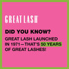 Maybelline Great Lash Washable Mascara, Volumizing Lash-Doubling Formula That Conditions As It Thickens, Blackest Black, 1 Count