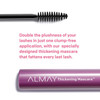 Almay Mascara, Thickening, Volume & Length Eye Makeup with Aloe and Vitamin B5, Hypoallergenic-Fragrance Free, Ophthalmologist Tested, 401 Blackest Black