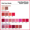 Revlon ColorStay Ultimate Suede Lipstick, Longwear Soft, Ultra-Hydrating High-Impact Lip Color, Formulated with Vitamin E, Influencer (099), 0.09 oz