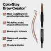 Revlon Colorstay Eyebrow Pencil Creator with Powder & Spoolie Brush to Fill, Define, Sculpt, Shape & Diffuse Perfect Brows, Auburn (620) 0.23 oz