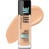 Maybelline Fit Me Matte + Poreless Liquid Oil-Free Foundation Makeup, Buff Beige, 1 Count (Packaging May Vary)