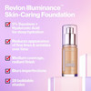 Revlon Illuminance Skin-Caring Liquid Foundation, Hyaluronic Acid, Hydrating and Nourishing Formula with Medium Coverage, 613 Honey Java (Pack of 1)