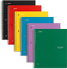 Five Star Spiral Notebook, 3-Subject, Wide Ruled Paper, 10-1/2" x 8", 150 Sheets, Color Will Vary (05204)