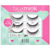 Ardell Faux Mink 817 Strip Lashes Holiday 3-pair Gift Set, 1 pack