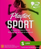 Playtex Sport Tampons with Flex-Fit Technology, Super, Unscented - 18 Count (packaging may vary)