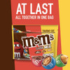 M&M'S Classic Mix Chocolate Candy Sharing Size Bag, Milk Choc Peanut Butter&Peanut, 8.3 Ounce