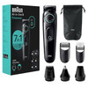 Braun All-in-One Style Kit Series 3 3470, 7-in-1 Trimmer for Men with Beard Trimmer, Ear & Nose Trimmer, Hair Clippers & More, Ultra-Sharp Blade, 40 Length Settings, Washable