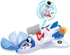 ASTRO VENTURE Space Playset - Toy Space Shuttle & Space Rover with Lights and Sound & 2 Astronaut Figurine Gift Toys for Boys and Girls