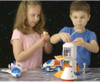 ASTRO VENTURE Space Playset - Toy Space Shuttle & Space Rover with Lights and Sound & 2 Astronaut Figurine Gift Toys for Boys and Girls