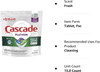 Cascade Platinum Dishwasher Detergent Actionpacs, Fresh, 15 Count