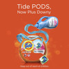 Tide PODS with Downy, Liquid Laundry Detergent Pacs, April Fresh, 12 count