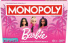 Monopoly: Barbie Edition Board Game, Ages 8+, 2-6 Players, Fun Family Games for Kids and Adults, with 6 Barbie-Themed Pink Zinc Tokens, Kids Gifts