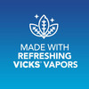 Vicks VapoInhaler, Portable Nasal Inhaler, Non-Medicated, Soothing Vapors, Menthol Scent, 1 Count