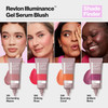 Revlon Illuminance Gel Serum Blush, Visibly Plump Cheeks, Dewy Finish and Hydrates All Day, 140 Brilliant Berry, 0.37 fl oz.