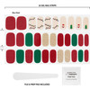 Dashing Diva Gloss Ultra Shine Gel Palette Nail Strips, Santa Baby