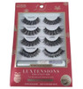 Kiss Lash Couture Luxtensions Collection 4 Pairs Eyelashes & Glue 91236