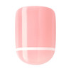 KISS imPRESS No Glue Mani Press On Nails, Design, Timeless Day', Pink, Petite Size, Squoval Shape, Includes 30 Nails, Prep Pad, Instructions Sheet, 1 Manicure Stick, 1 Mini File