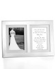 Martha Stewart Picture Frame, Silver Bead Double Invitation Frame