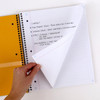 Five Star Spiral Notebook + Study App, 5 Subject, College Ruled Paper, Fights Ink Bleed, Water Resistant Cover, 8-1/2" x 11", 200 Sheets, Color Will Vary (06208)