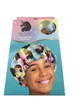 Afro Unicorn Reversible Satin Lined Sleeping Cap for Girls, Kids, Tweens
