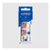 KISS imPRESS Limited Edition Square Press-On Toenails, US Flag Nails, 24 Pieces KISS imPRESS Limited Edition Square Press-On Toenails, US Flag Nails, 24 Pieces