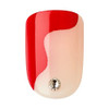 KISS imPRESS No Glue Mani Press On Nails, Design, 'Adore You', Red, Short Size, Squoval Shape, Includes 30 Nails, Prep Pad, Instructions Sheet, 1 Manicure Stick, 1 Mini File