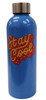 Double Wall Insulated Water Bottle 18oz - Stay Cool Blue - Hot & Cold Travel Mug