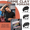Suavecito Pomade Firme Clay 4 oz, 1 Pack - Strong Hold Hair Clay For Men - Low Shine Matte Hair Clay Pomade For Natural Texture Hairstyles