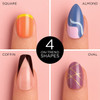 Sally Hansen Salon Effects® Perfect Manicure, Ombre-Lievable, Press On Nails, Oval Shaped, Non-Damaging Adhesive Tabs, File, and Alcohol Pad Included