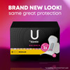 U by Kotex Balance Ultra Thin Pads with Wings, Regular Absorbency, 36 Count (Packaging May Vary)