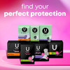 U by Kotex Balance Ultra Thin Pads with Wings, Regular Absorbency, 36 Count (Packaging May Vary)
