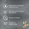 DOVE MEN + CARE 2-in-1 Shampoo + Conditioner Ginger & Coconut Oil for Hydrated Hair, +Mineral Complex, 17.5 oz