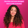 Love Beauty and Planet Hair Mask Deep Conditioning Treatment Vegan Collagen + Keratin & Sun-Kissed Mandarin for Damaged, Fragile Hair Sulfate-free, Silicone-free, & Paraben-Free 6 oz