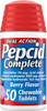 Pepcid Complete Acid Reducer + Antacid Chews for Heartburn, Famotidine, Berry, 50 Ct