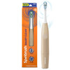 Spinbrush Smart Clean Battery Powered Electric Toothbrush for Adults with Dual Action Head, Pacer & Timer, Champagne, Soft Bristles, 1 Count