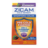 Zicam Cold Remedy Zinc Lozenges, Elderberry Flavor, Homeopathic, Soothes Sore Throat and Coughs, Cold Shortening Medicine, Shortens Cold Duration, 25 Count Zicam Cold Remedy Zinc Lozenges, Elderberry Flavor, Homeopathic, Soothes Sore Throat and Coughs, Cold Shortening Medicine, Shortens Cold Duration, 25 Count