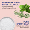 Dr Teal's Epsom Salt Magnesium Soak, Wellness Therapy with Rosemary & Mint, 3 lbs
