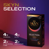 SKYN Selection Non-Latex Condoms - 24 Count - New Variety - SKYN Original, Excitation, Elite & Elite Extra Lube