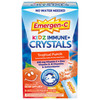 Emergen-C Kidz Immune Plus Crystals, On-The-Go Immune Support Supplement with Vitamin C, Vitamin D, B Vitamins, Zinc and Manganese, Tropical Punch, Back to School Essentials - 28 Stick Packs