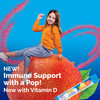Emergen-C Kidz Immune Plus Crystals, On-The-Go Immune Support Supplement with Vitamin C, Vitamin D, B Vitamins, Zinc and Manganese, Tropical Punch, Back to School Essentials - 28 Stick Packs