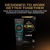SKYN King Large Non-Latex Condoms, 12 Count – Soft Fit, Premium Comfort