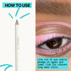 Pacifica Waterproof Eyeliner Pencil – Pastel Ocean Blue Liner Longwear, Smudge-Proof, Eye Liner Eye Makeup Vegan & Cruelty-Free Ophthalmologist Tested
