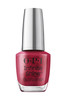 OPI Infinite Shine I'm Not Really a Waitress | Opaque Dark Red Crème Long Wear Gel Like Nail Polish | Vegan, Long Lasting, Streak Free