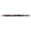 Maybelline New York Brow Precise Shaping Eyebrow Pencil, Deep Brown, 0.02 oz.